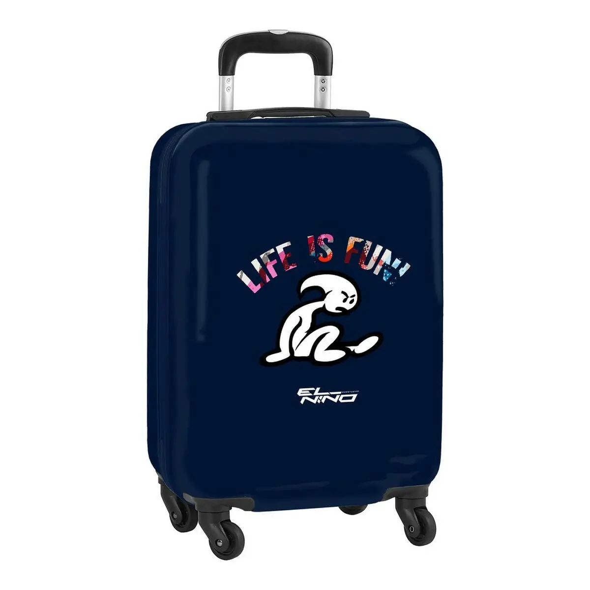 Cabin Suitcase El Niño Life Is Fun Multicolour 20'' (34.5 X 55 X 20 Cm) 1