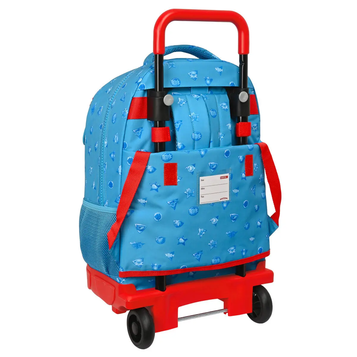 School Rucksack With Wheels Superthings Rescue Force Blue 33 X 45 X 22 Cm 2