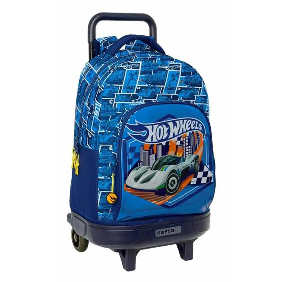 School Rucksack With Wheels Hot Wheels Sonny 33 X 45 X 22 Cm 1
