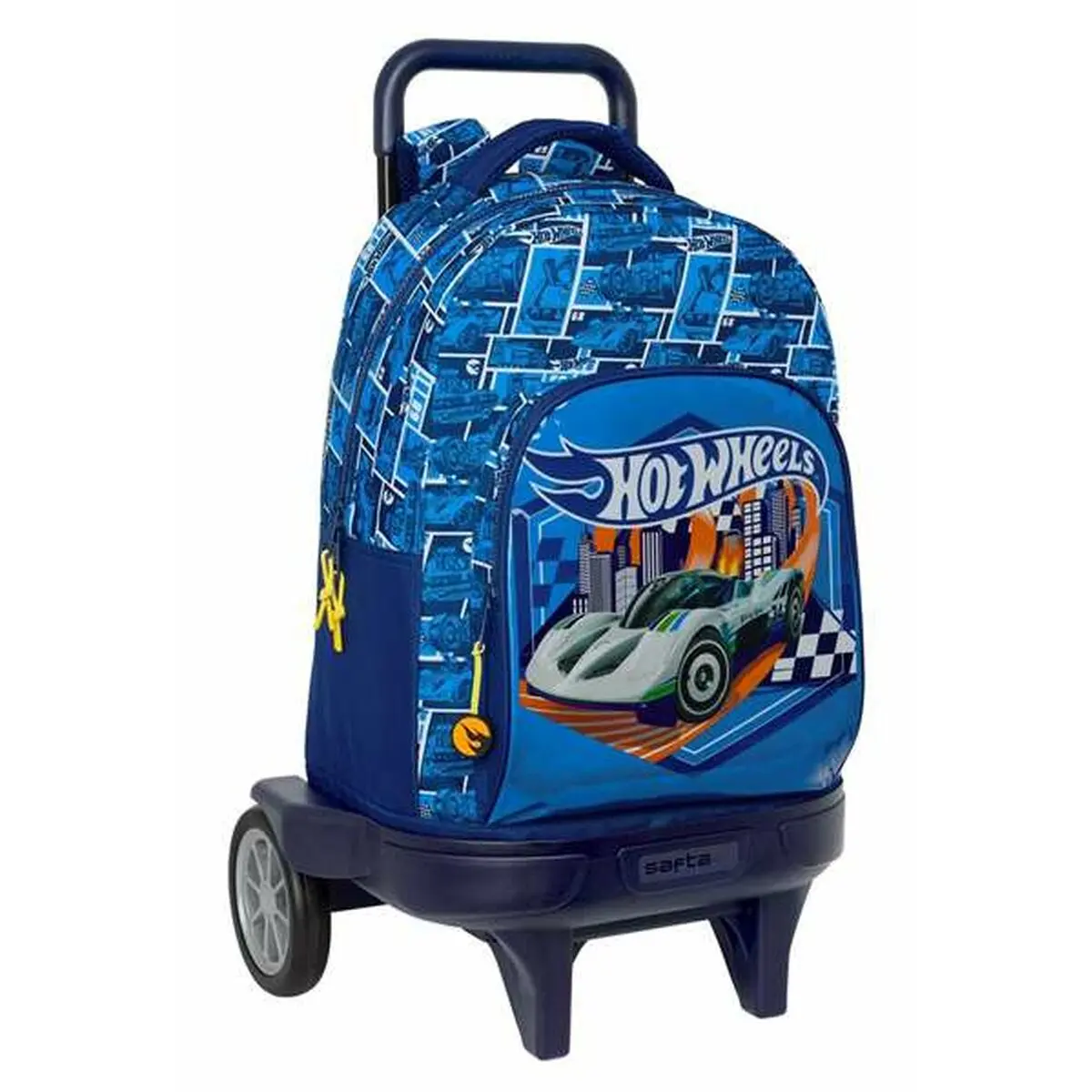 School Rucksack With Wheels Hot Wheels Sonny 33 X 45 X 22 Cm 1