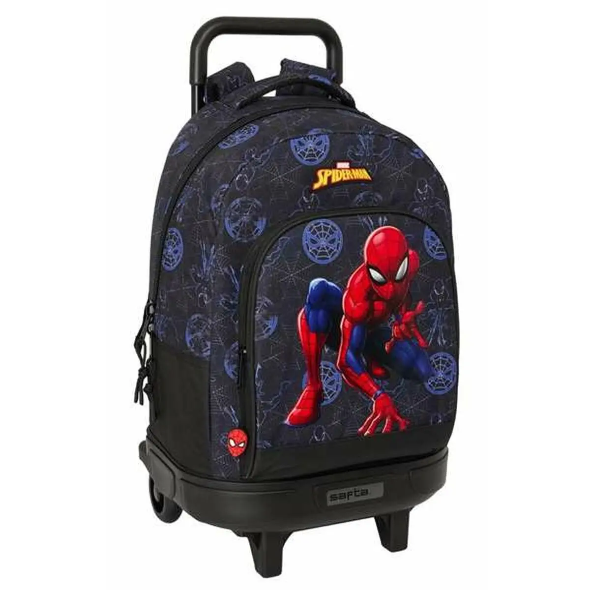 School Rucksack With Wheels Spider-Man Attack 33 X 45 X 22 Cm 1