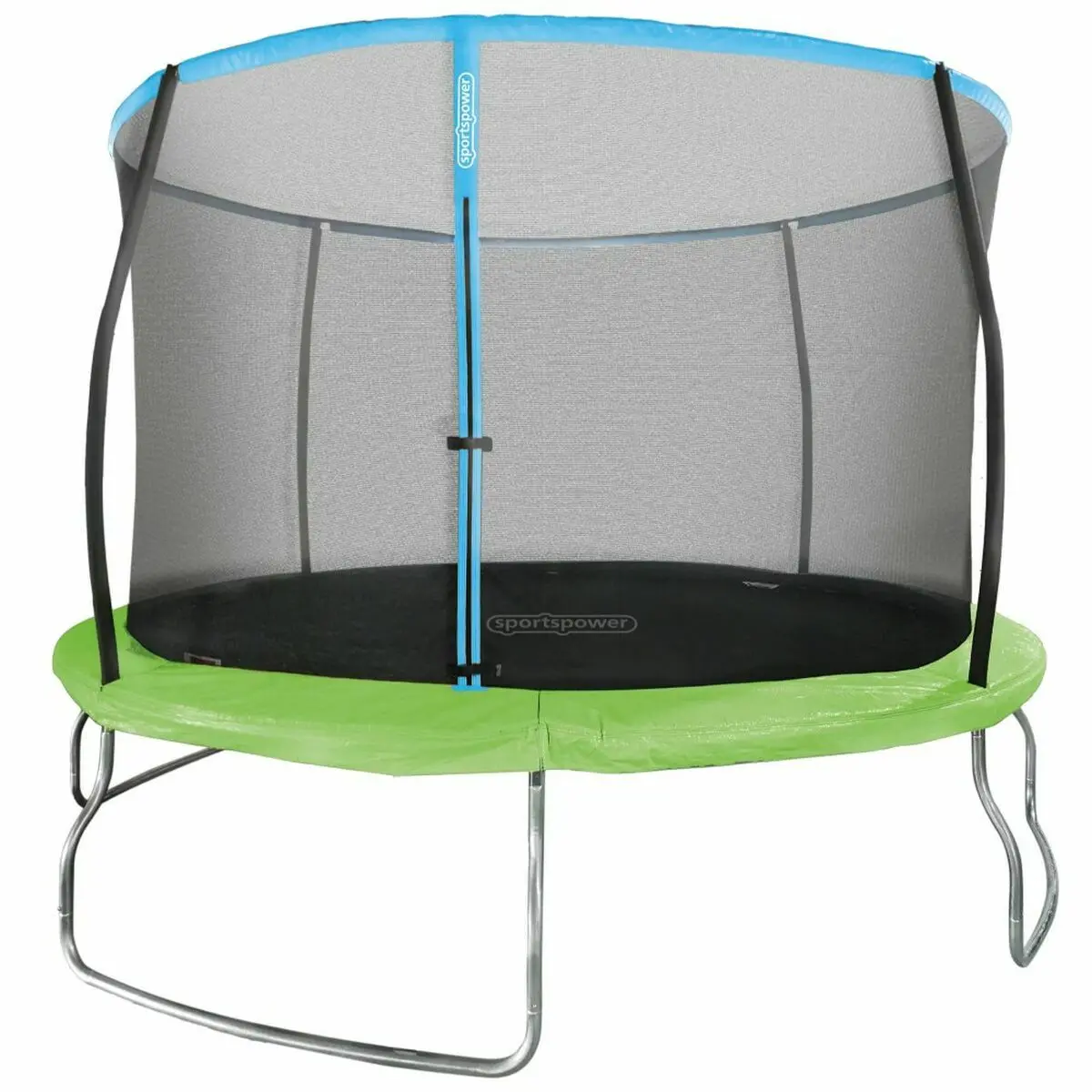 Kids Trampoline With Safety Enclosure Aktive 366 X 266 X 366 Cm 1