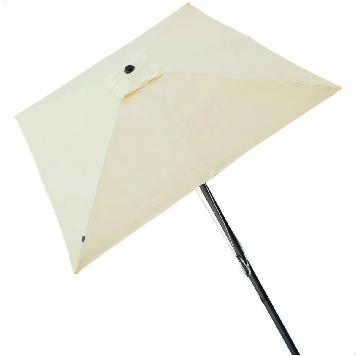 Parasol Aktive Cream Aluminium Steel 300 X 300 Cm 1