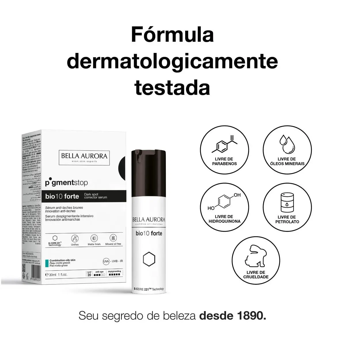 Anti-Pigment Cream Bella Aurora Bio10 30 Ml 2