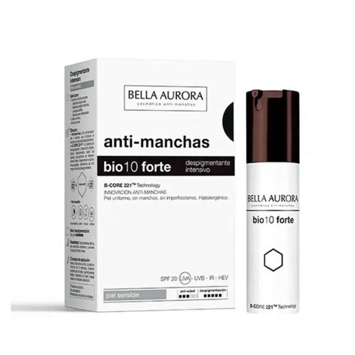 Anti-Pigment Cream Bella Aurora Variantes Bio 10 30 Ml (30 Ml) 1