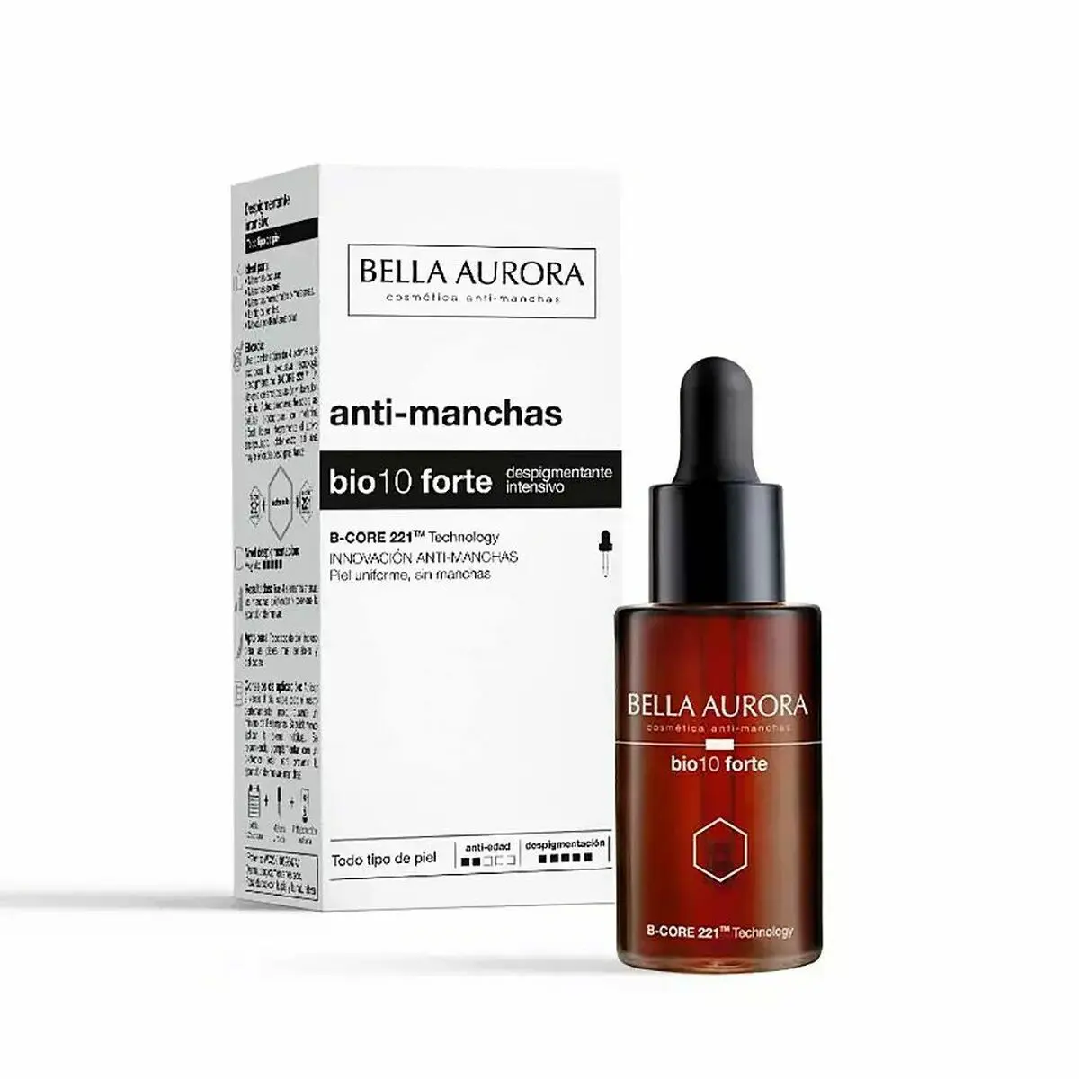 Anti-Pigment Serum Bella Aurora Bio10 Forte Anti-Brown Spot Treatment (30 Ml) 1