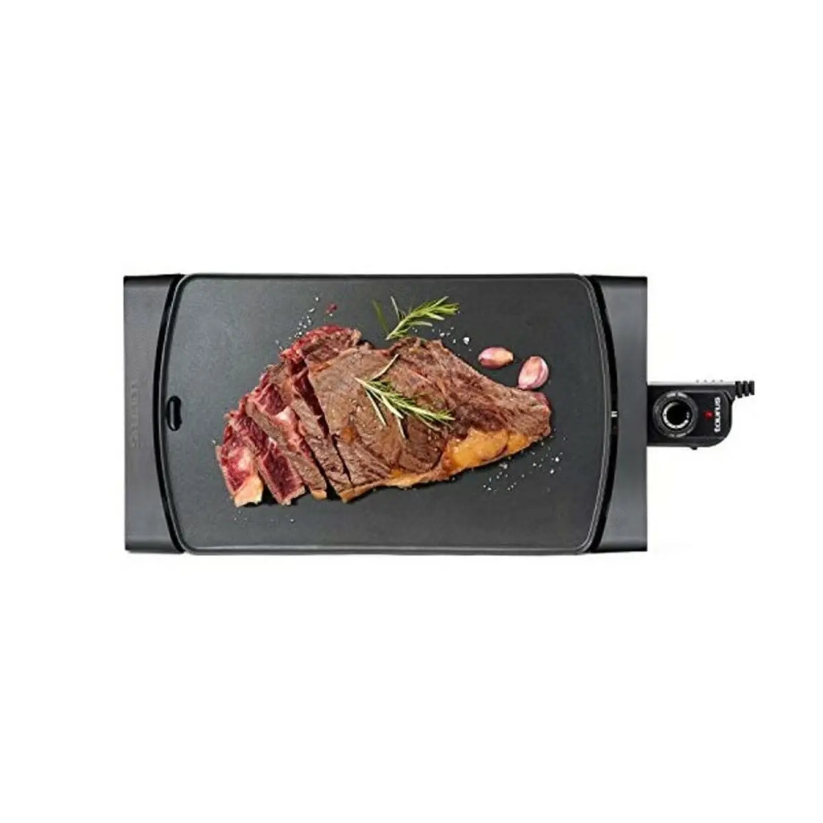 Flat Grill Plate Taurus 968461 Black 2600 W 1 Unit 1