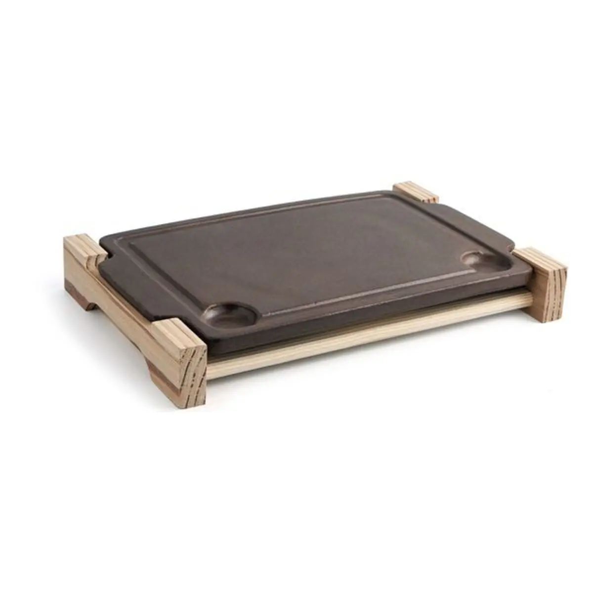 Stone Cooking Grill Anaflor Ceramic (36,5 X 24 Cm) 1