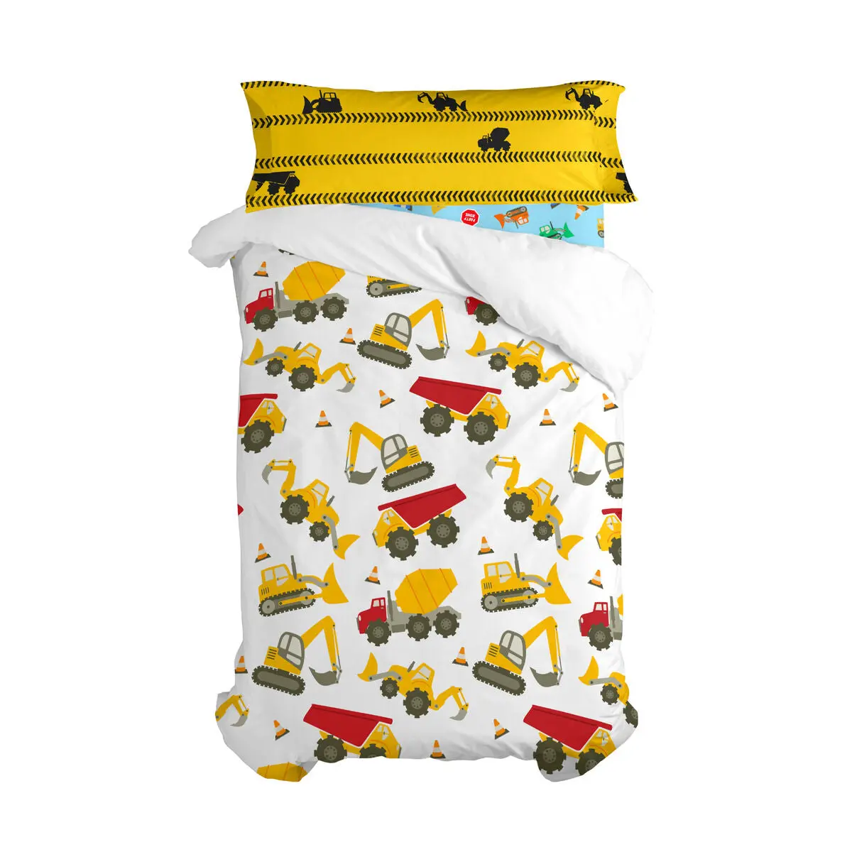 Duvet Cover Set Happyfriday Mr Fox Machinery  Multicolour Single 2 Pieces 1