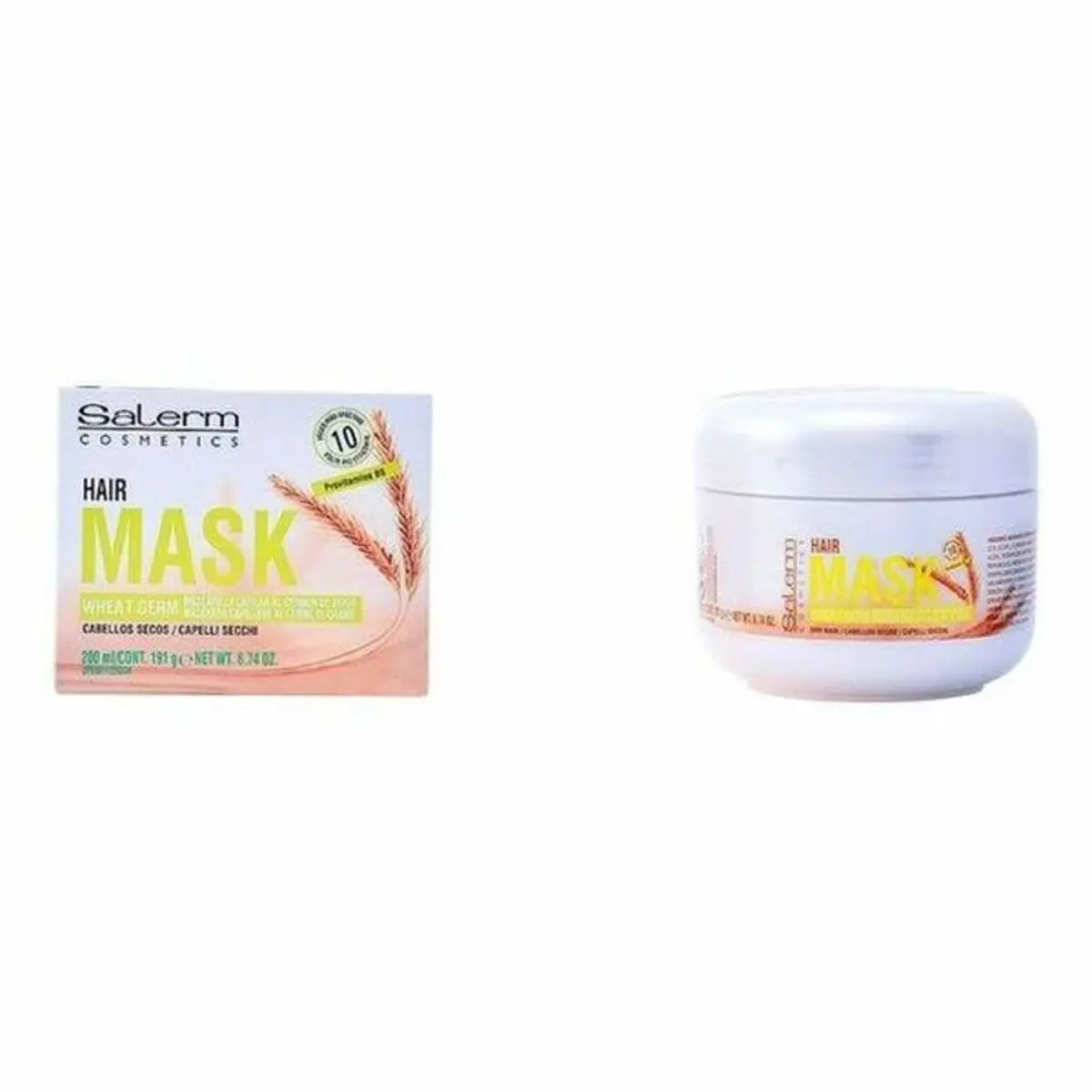 Hair Mask Salerm Wheat Germ 1 L 1