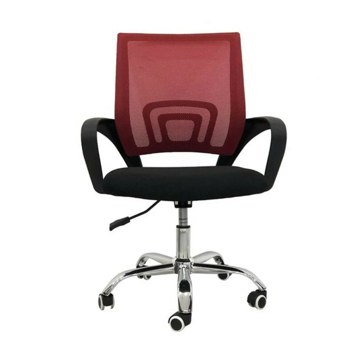 Office Chair Versa Black Red Multicolour 51 X 58 Cm 1