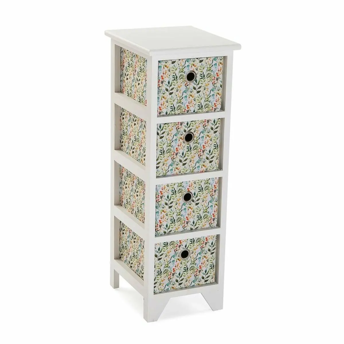 Multipurpose Chest Of Drawers Versa Acuarela 30 X 72 X 25 Cm White 1