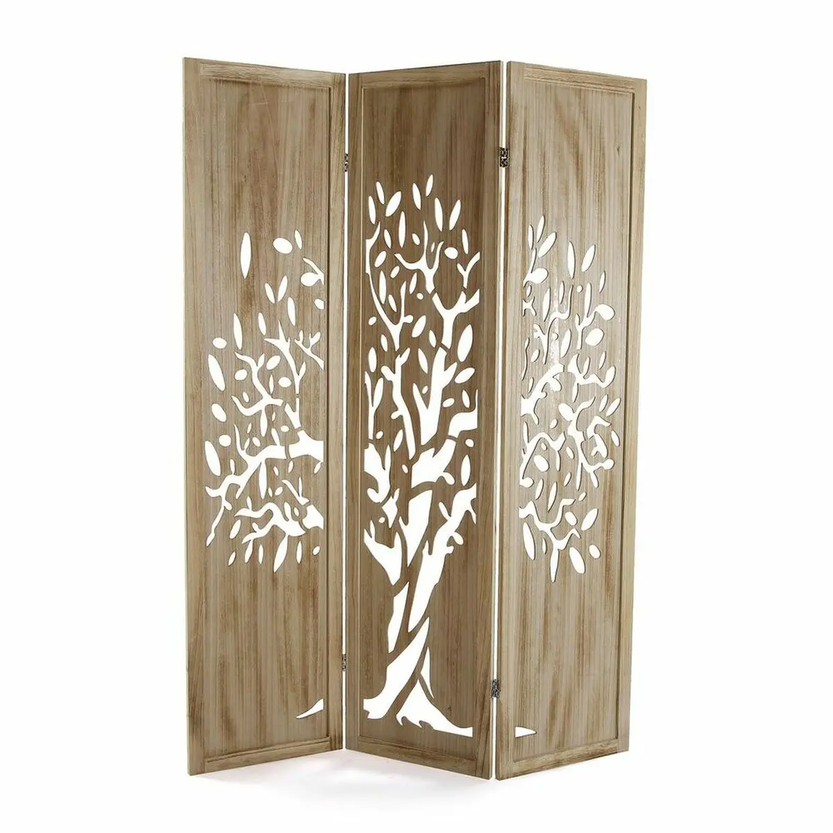 Folding Screen Versa Arbol Wood (170 X 40 Cm) 1