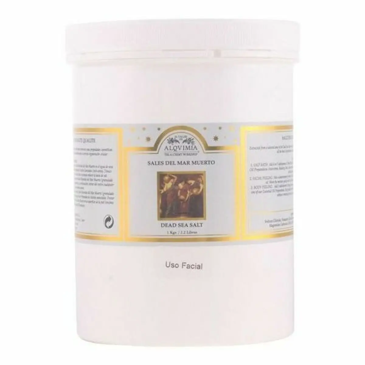 Facial Dead Sea Salts Alqvimia (1 Kg) 1