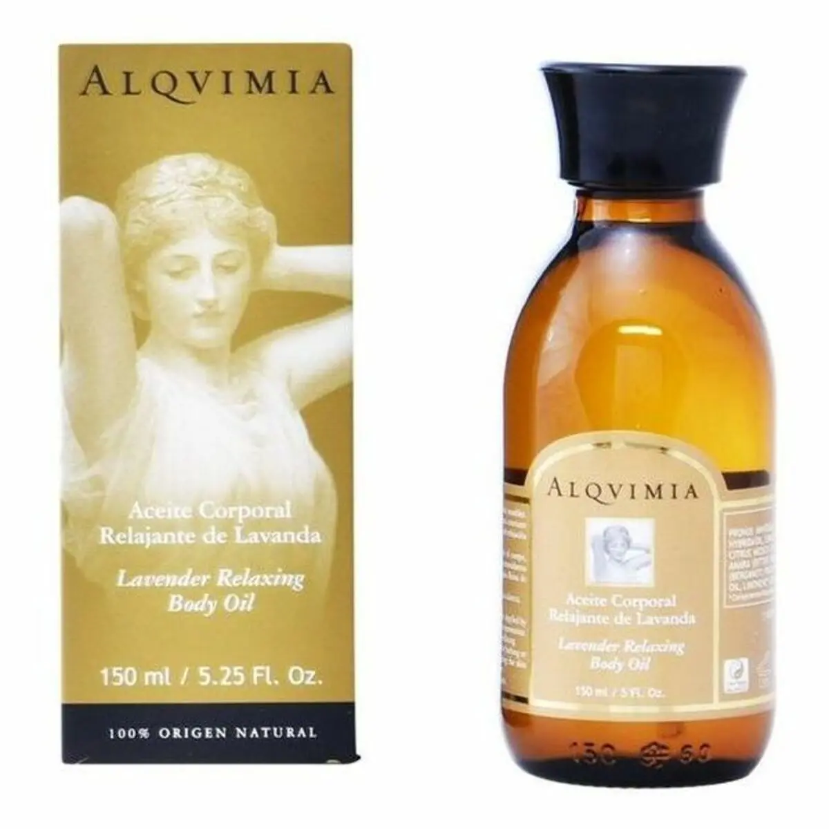 Relaxing Body Oil Lavender Oil Alqvimia (150 Ml) 1