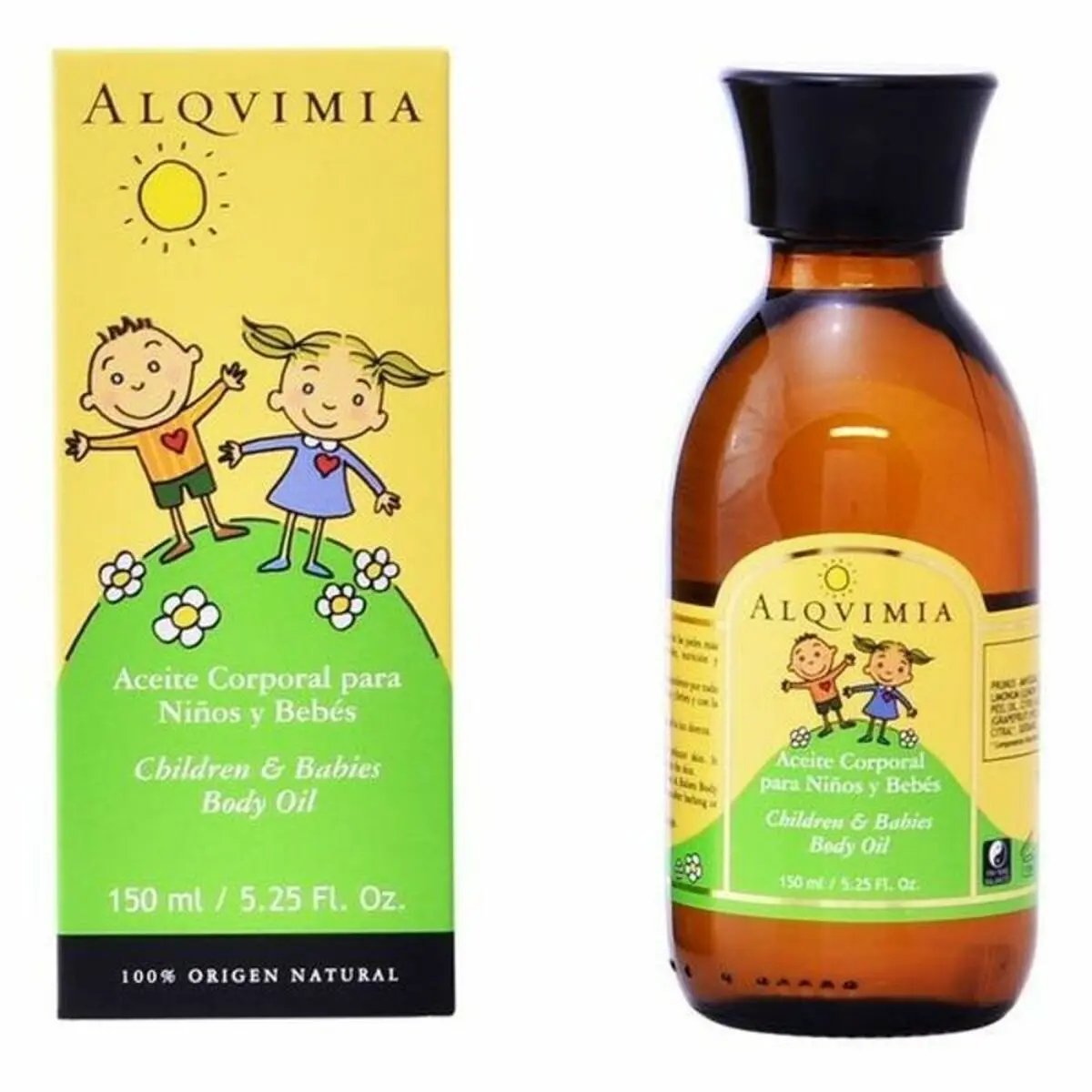Body Oil For Children And Babies Alqvimia 150 Ml 1