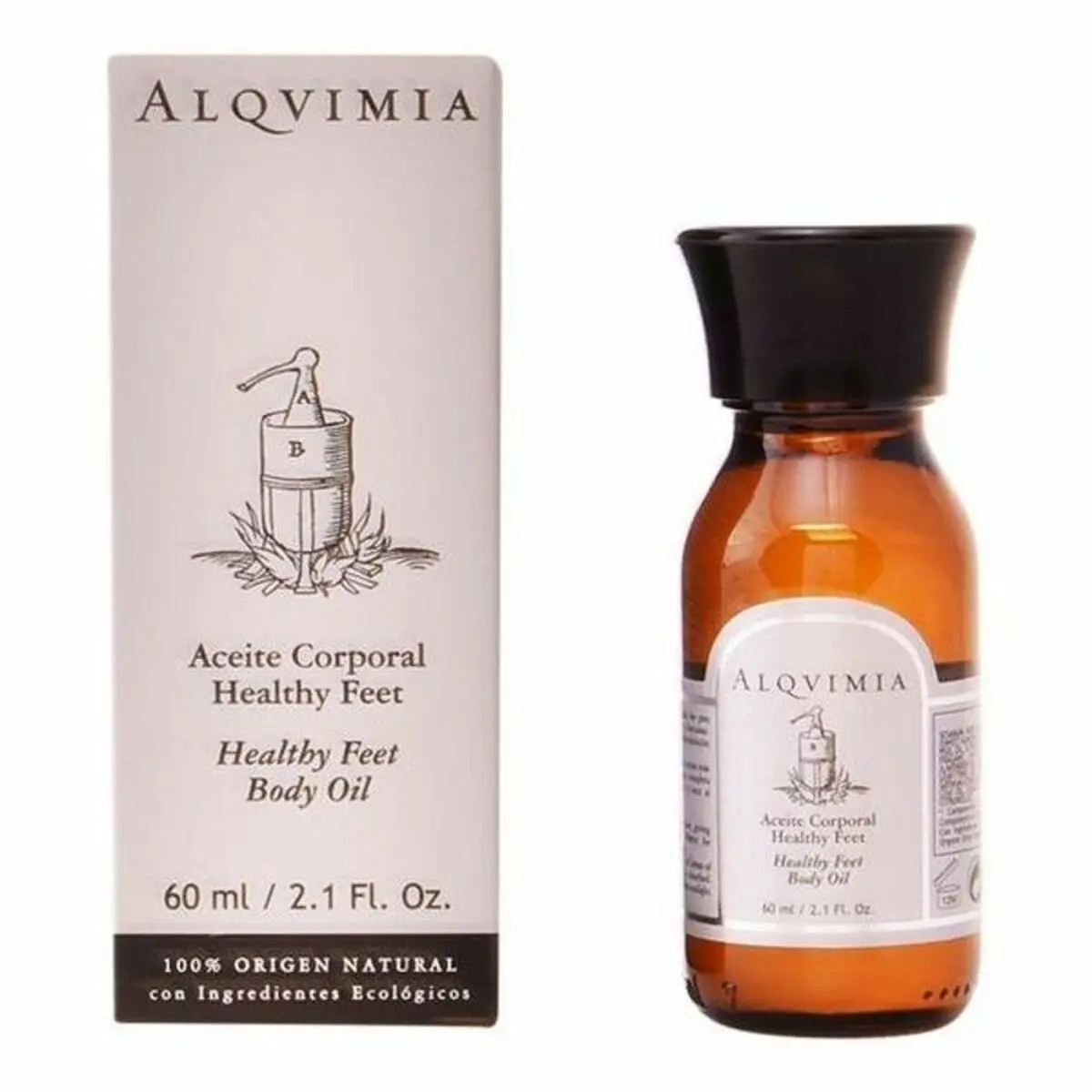 Restorative Foot Oil Healthy Feet Alqvimia (60 Ml) 1