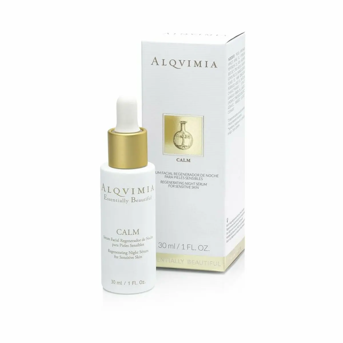 Restorative Night Serum Calm Alqvimia (30 Ml) 1