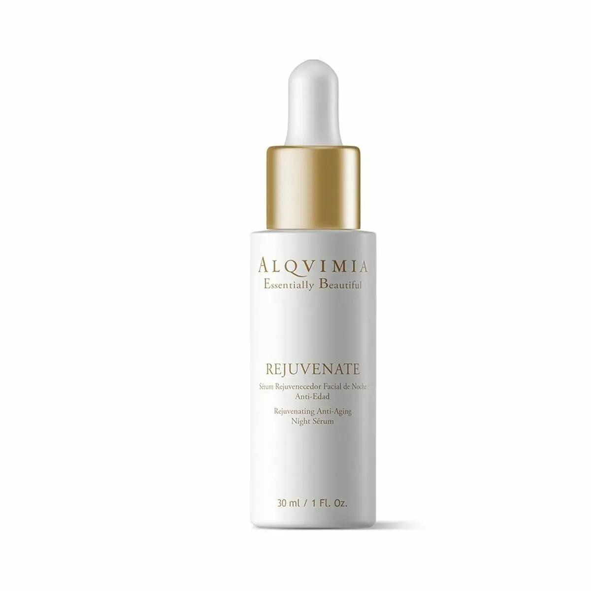 Night-Time Anti-Ageing Serum Rejuvenate Alqvimia (30 Ml) 1