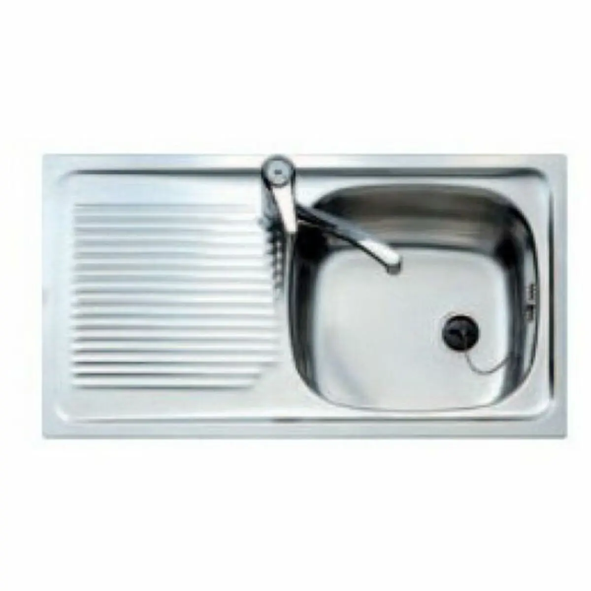 Sink With One Basin And Drainer Teka E/50 1C1e.Reve 3010 Stainless Steel 1