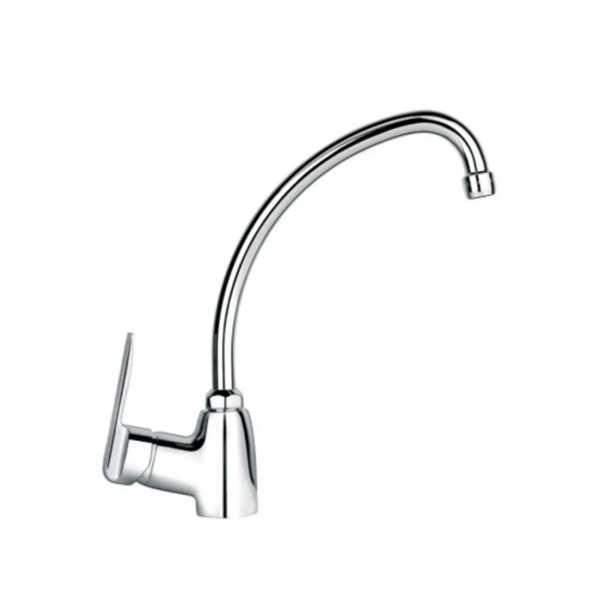 Mixer Tap Teka 5391212 Chrome Wood Metal Plastic Circular 1
