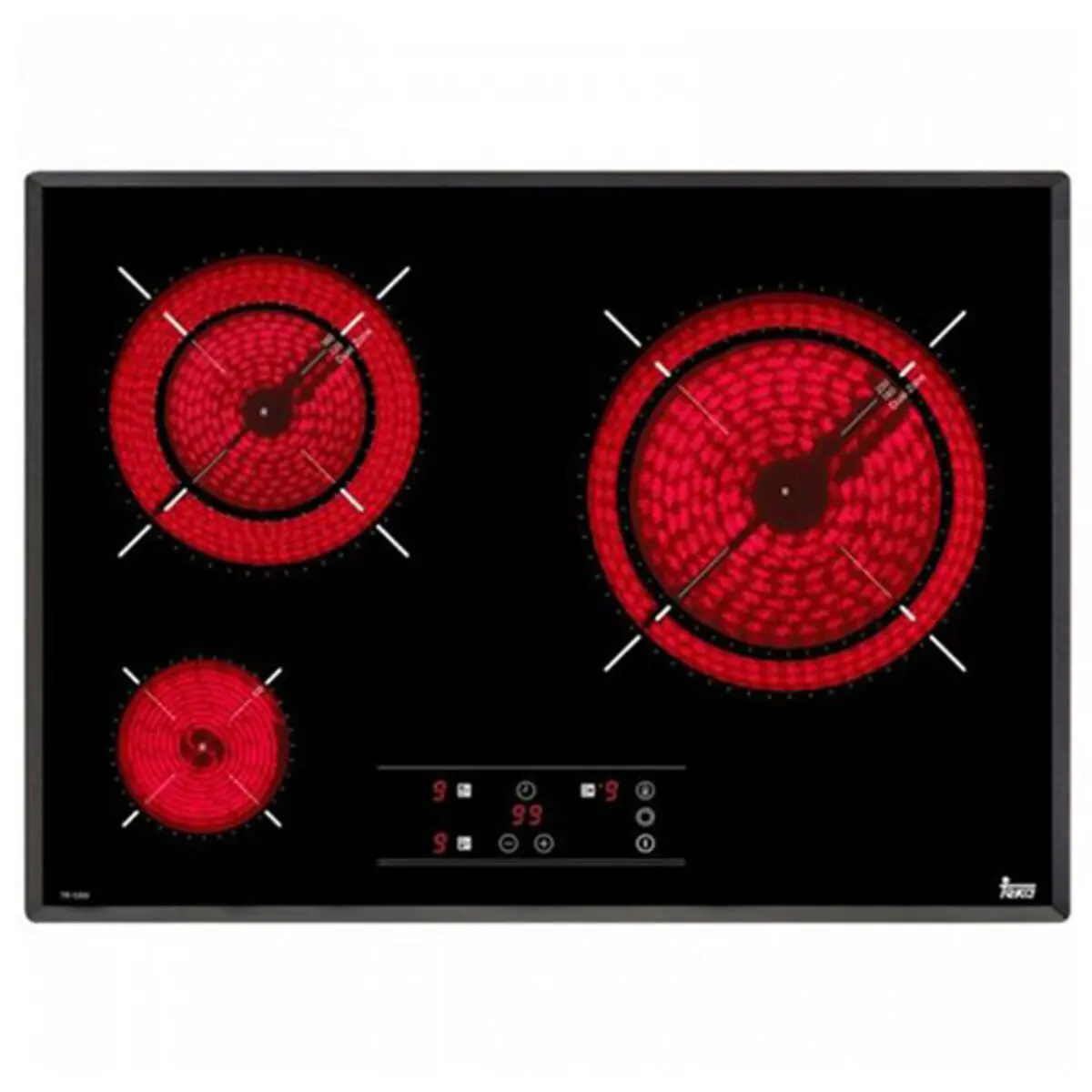 Glass-Ceramic Hob Teka Vitroceramicas 60 Cm 60 Cm 1