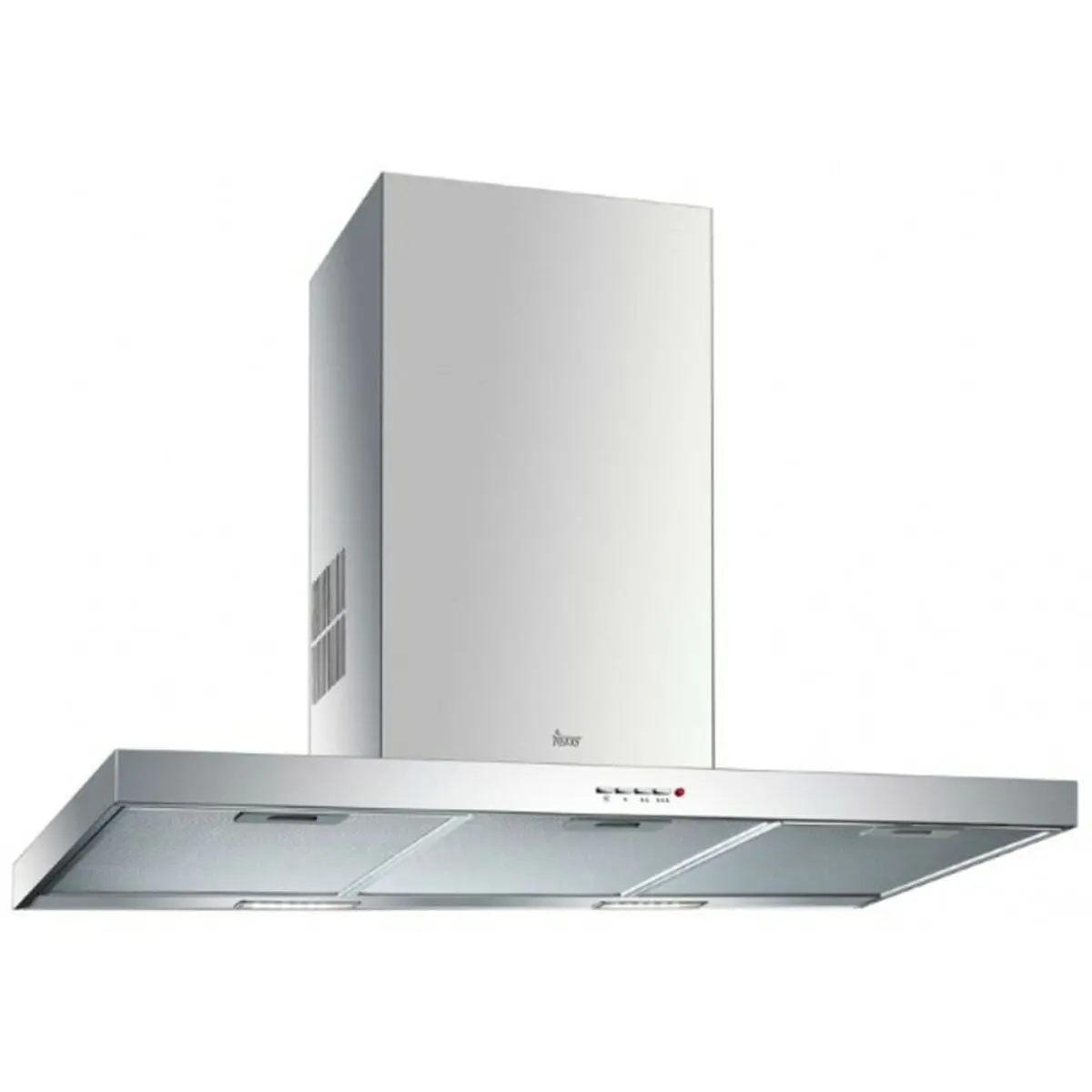 Conventional Hood Teka 8421152157305 90 Cm 401 M3/H 105W D Black Steel Acero Inoxidable 1