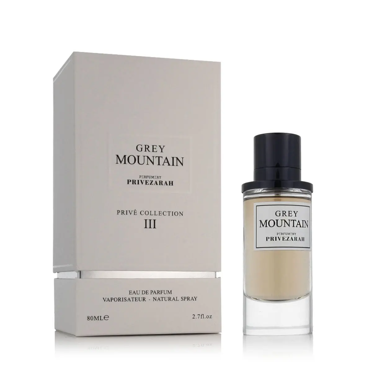 Men's Perfume Prive Zarah Edp Grey Mountain Prive Collection Iii 80 Ml 1