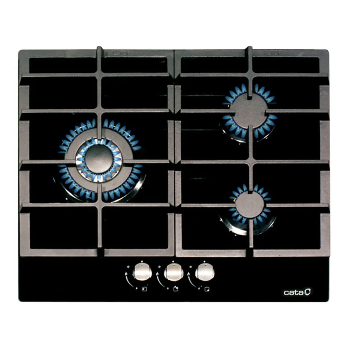 Gas Hob Cata Lci 6021 Bk 60 Cm 58 Cm 1