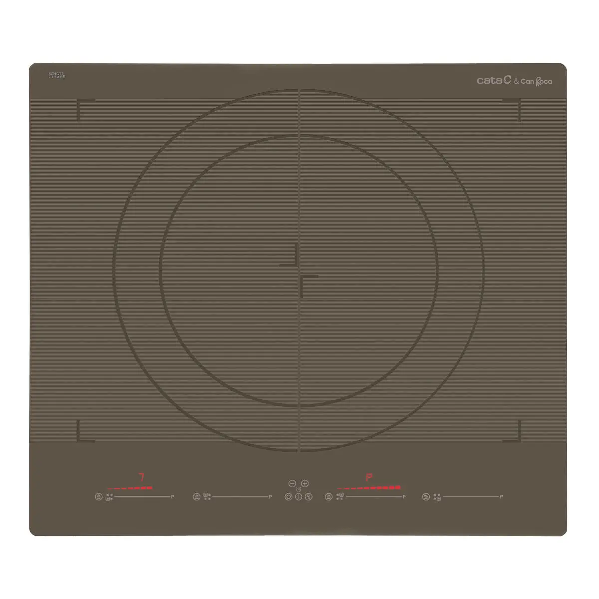 Induction Hot Plate Cata Giga600sd 60 Cm 7400 W 1