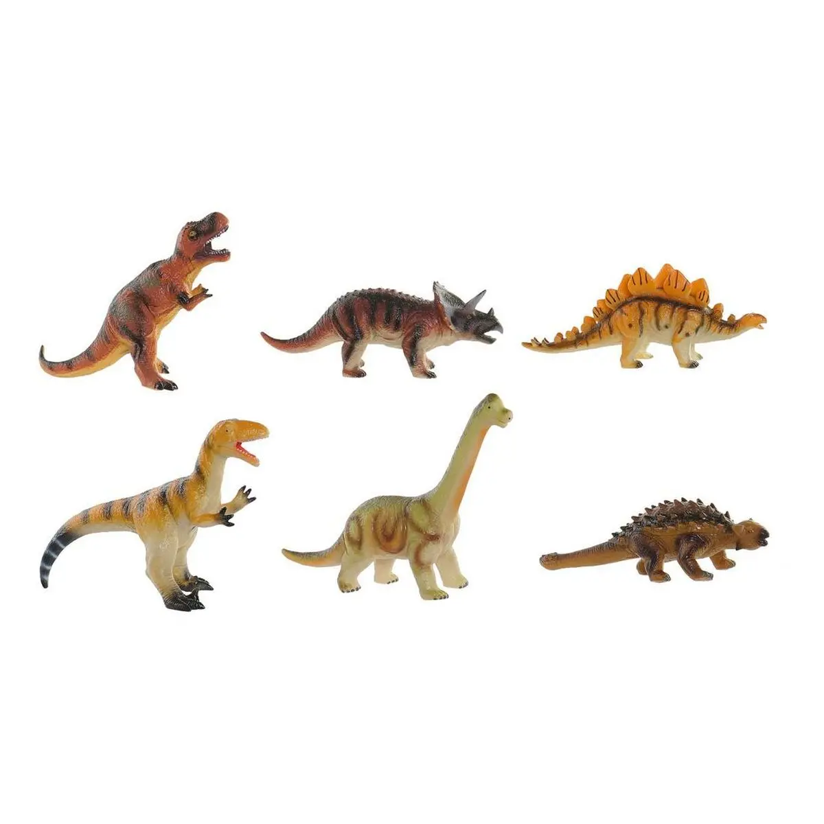 Dinosaur Dkd Home Decor 6 Units 29 X 15 X 21 Cm Soft 1