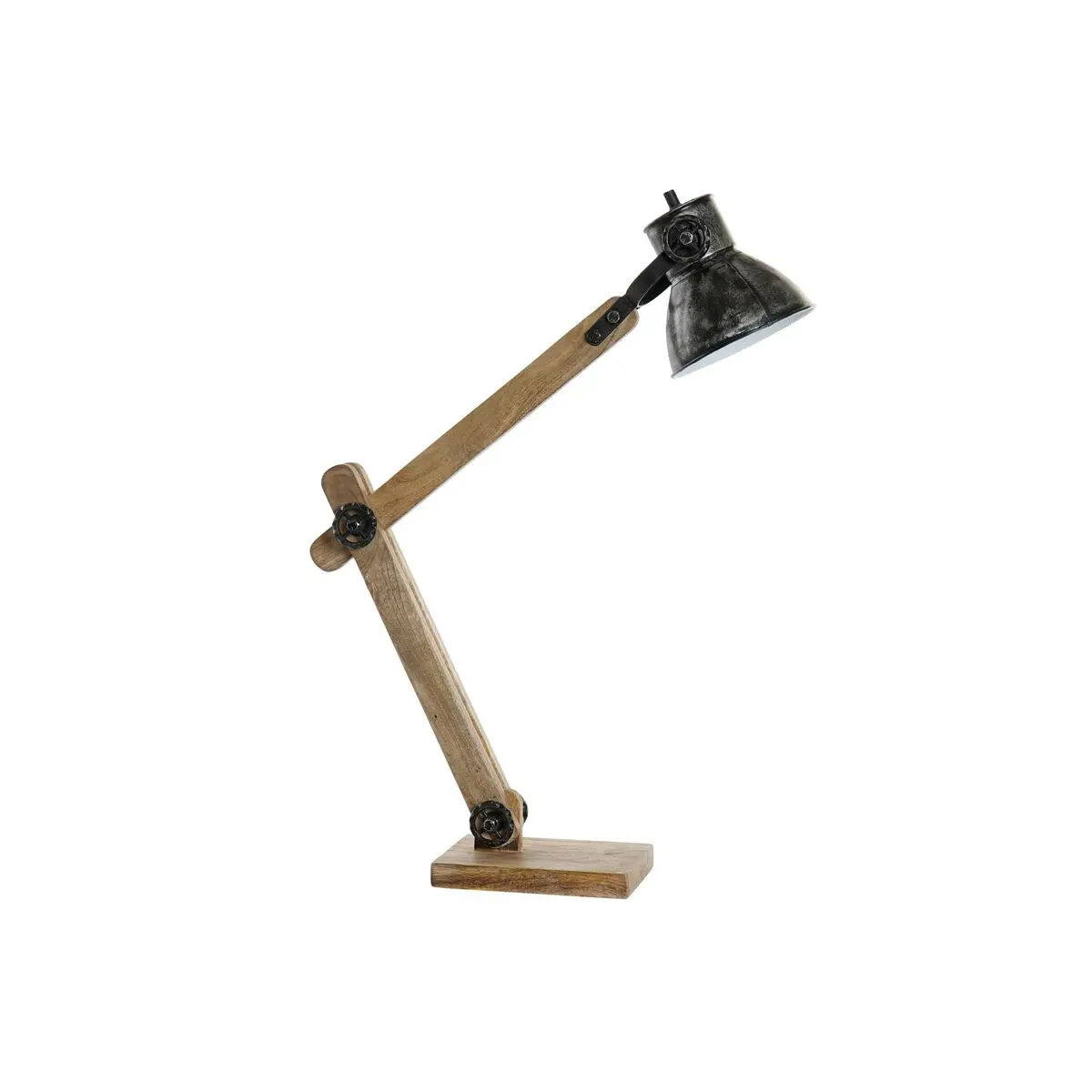 Desk Lamp Dkd Home Decor Wood Metal Vintage (17 X 50 X 80 Cm) 1