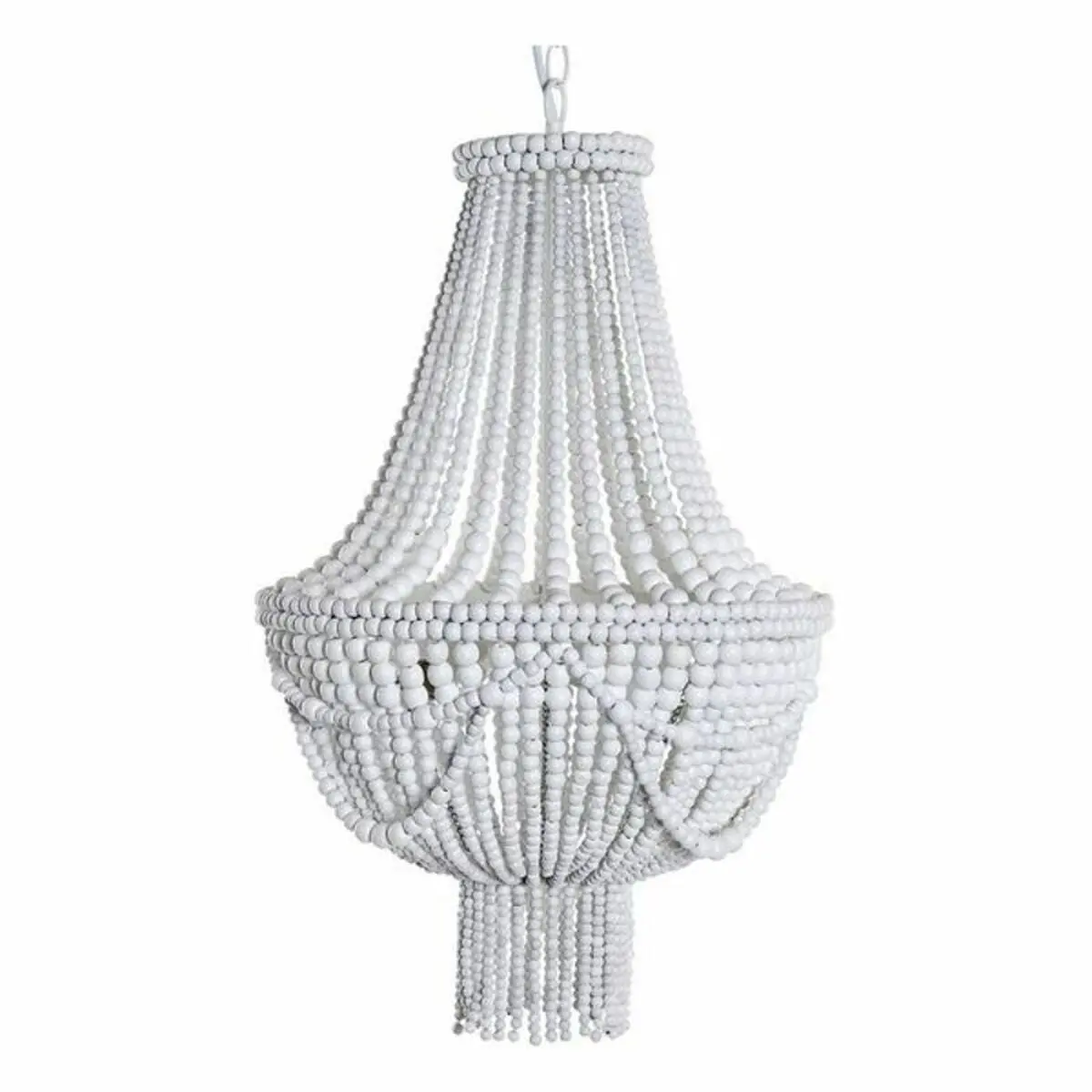 Ceiling Light Dkd Home Decor White Metal Mdf Wood 40 W 220 V 50 X 50 X 128 Cm 1