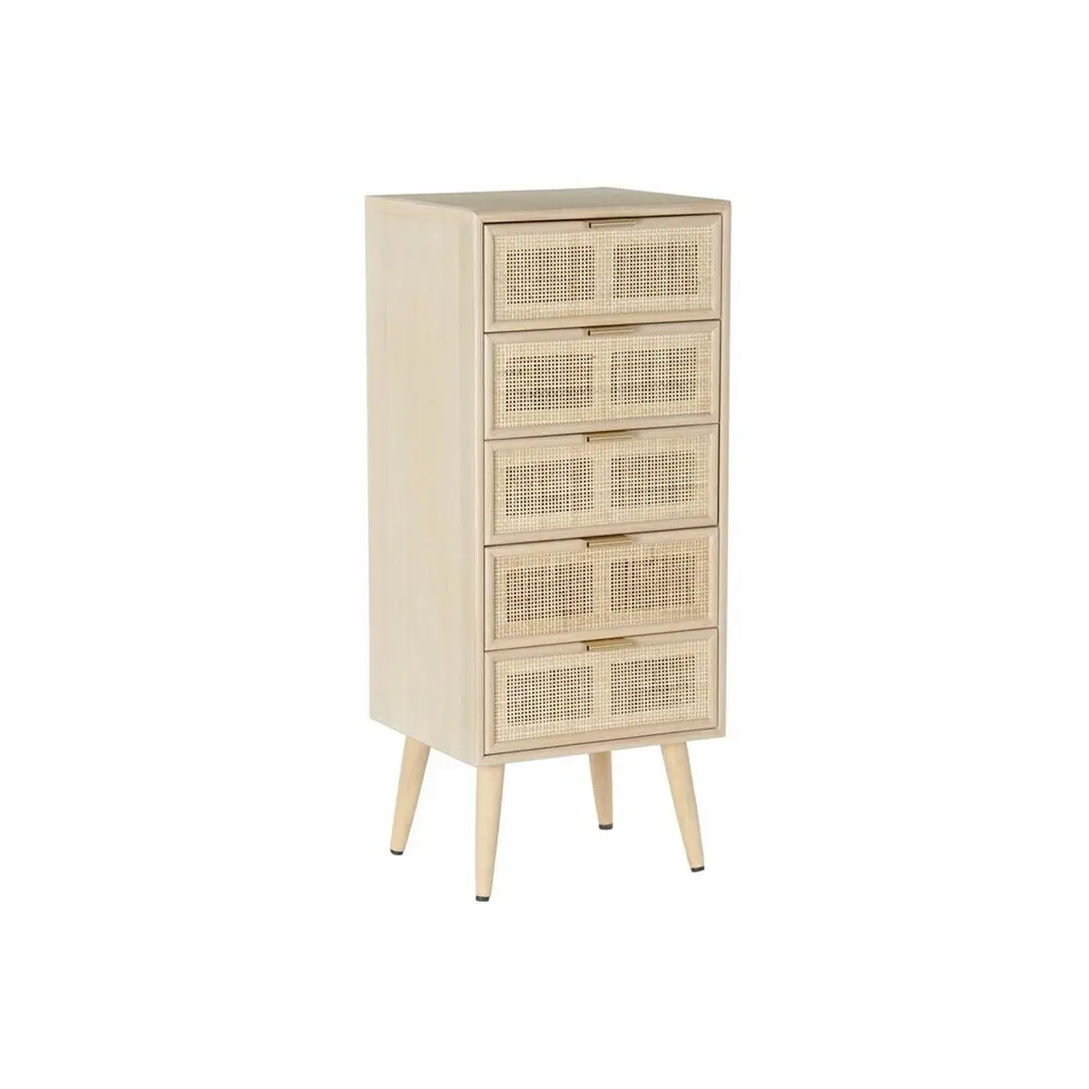 Chest Of Drawers Dkd Home Decor Paolownia Wood Mdf Wood (42 X 36.5 X 100.5 Cm) 1