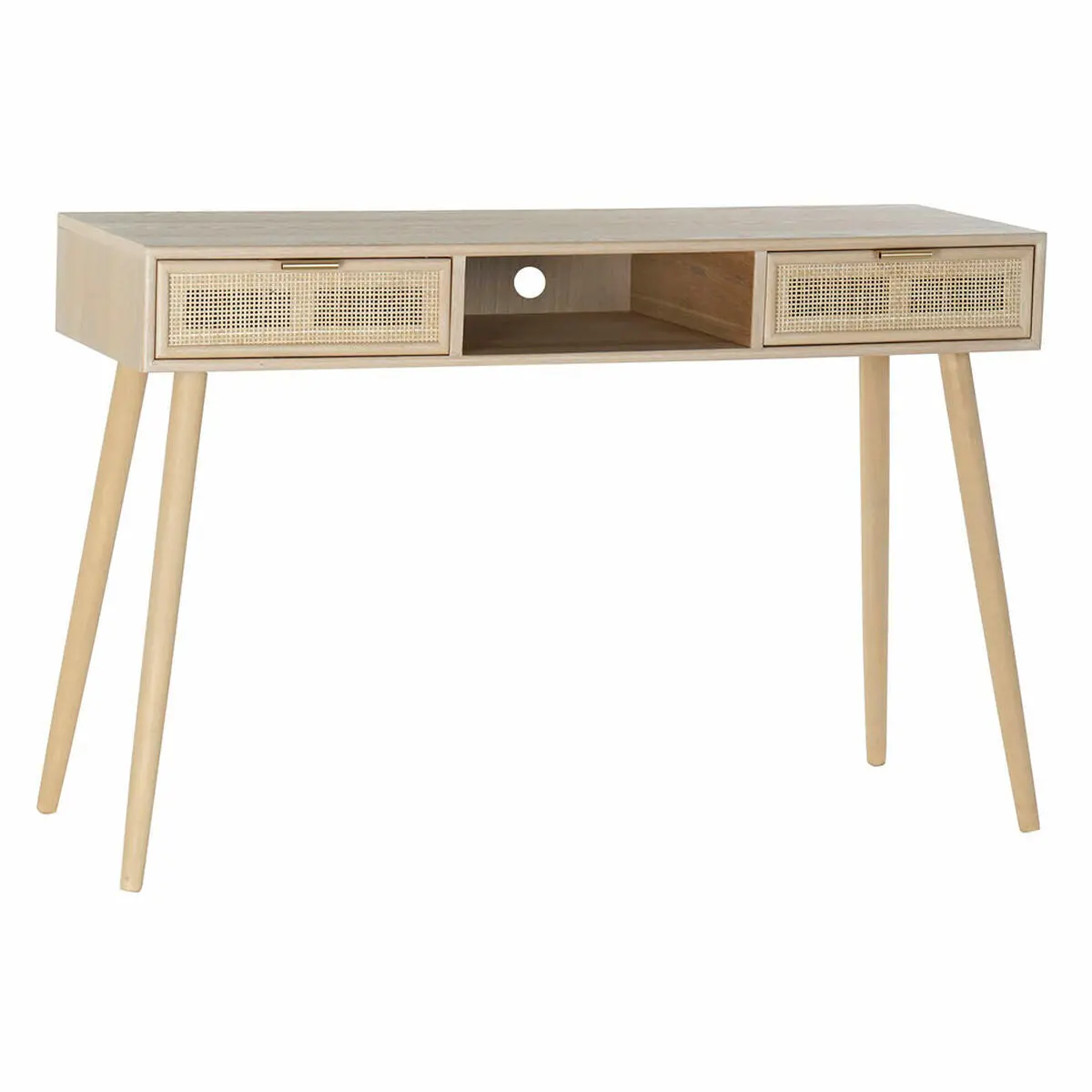 Desk Dkd Home Decor Paolownia Wood Mdf Wood 120 X 42,5 X 78 Cm 1