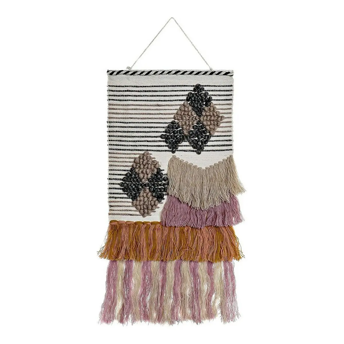 Hanging Decoration Dkd Home Decor Jute Cotton Wool (46 X 2 X 110 Cm) 1
