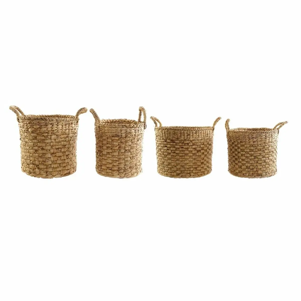 Basket Set Dkd Home Decor Brown Natural Jute (4 Pieces) 1