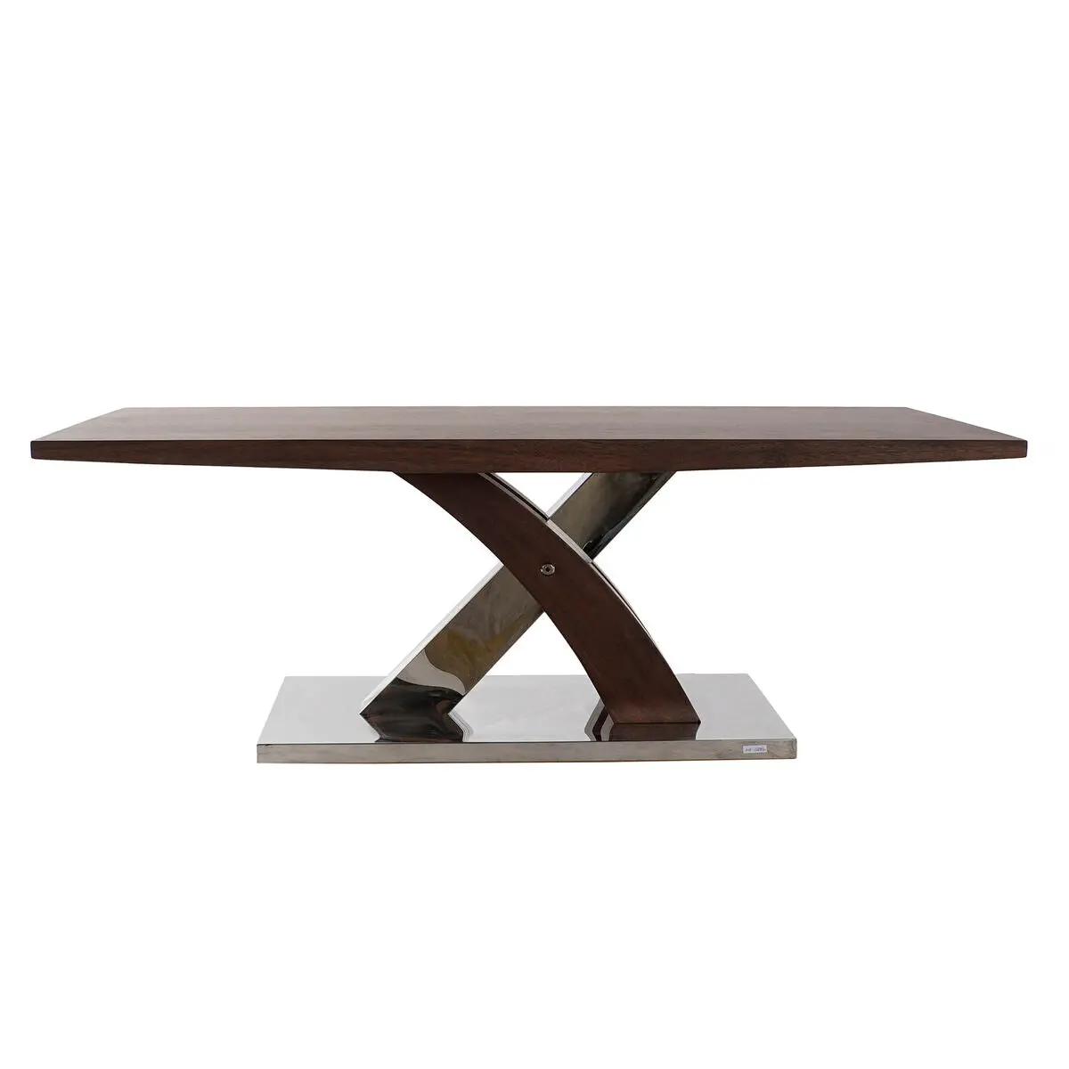Dining Table Dkd Home Decor Wood Steel 120 X 60 X 43,5 Cm 1