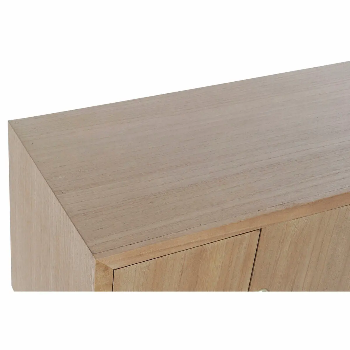 Tv Furniture Dkd Home Decor Grey Cream Metal Paolownia Wood (90 X 34 X 66.5 Cm) 2
