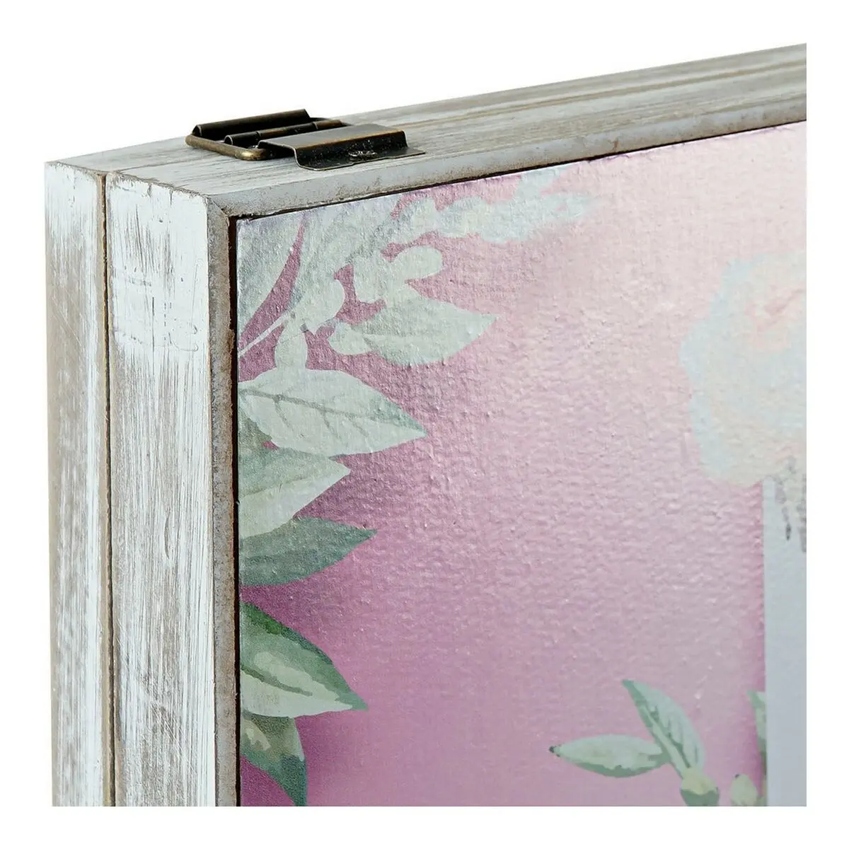 Decorative Box Dkd Home Decor Pink Lilac Mdf Wood Tropical Counter (2 Units) 2