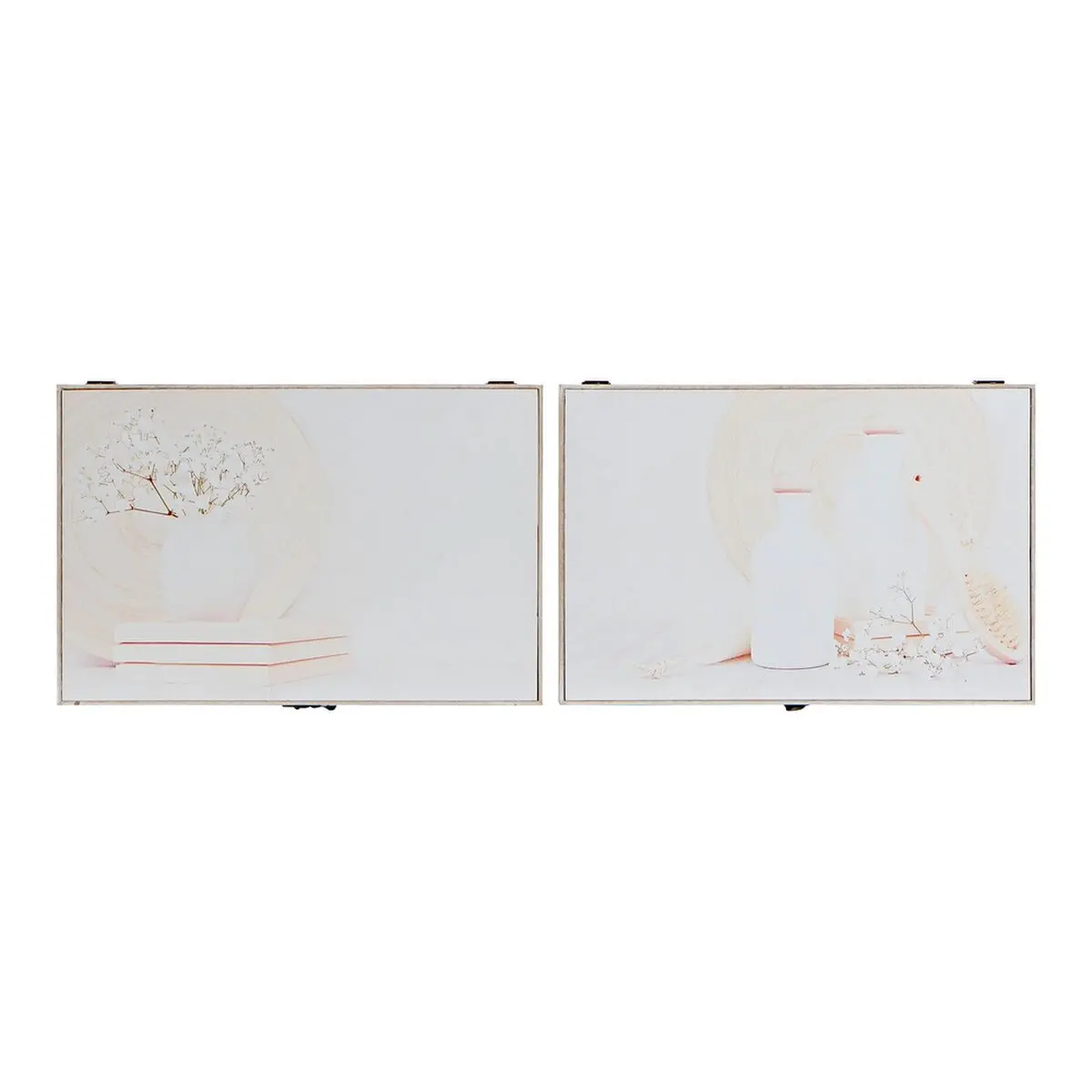 Key Cupboard Dkd Home Decor 8424001797233 Wood Mdf Wood Beige 2 Units 46 X 6 X 32 Cm 1