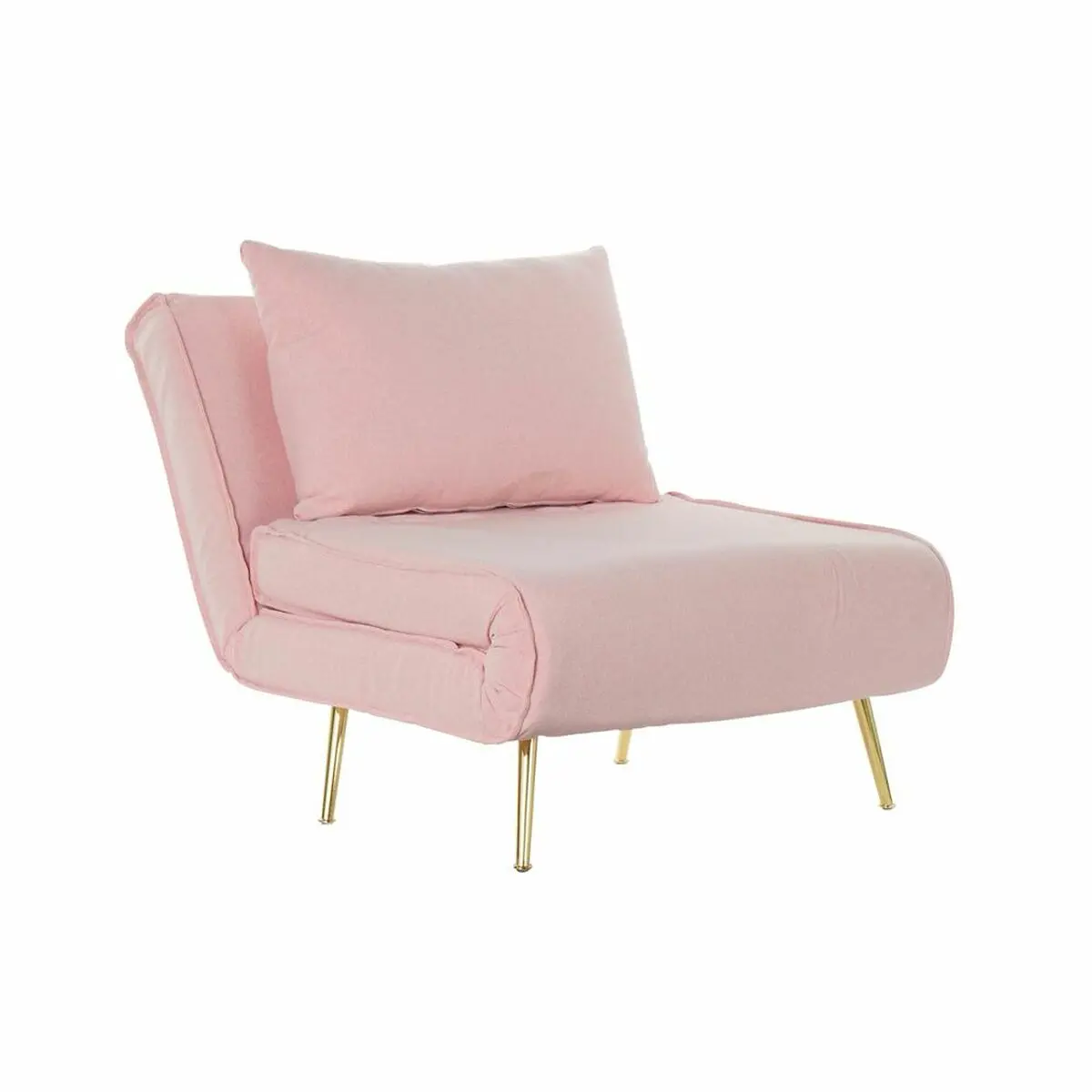 Sofabed Dkd Home Decor 8424001799510 Multicolour Light Pink Metal Modern Scandi 90 X 90 X 84 Cm 1
