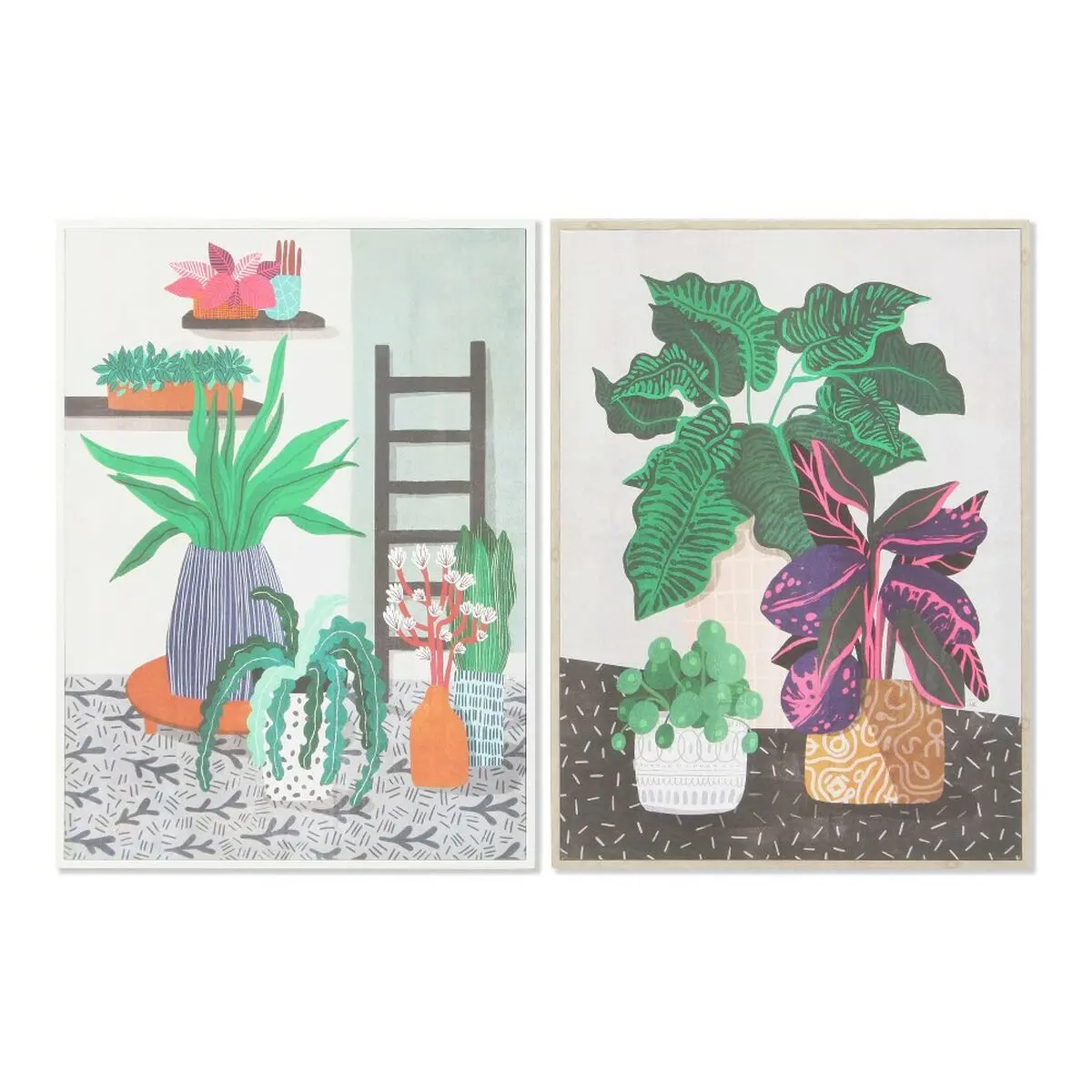 Canvas Dkd Home Decor Polystyrene Canvas 52 X 2,7 X 72 Cm 1