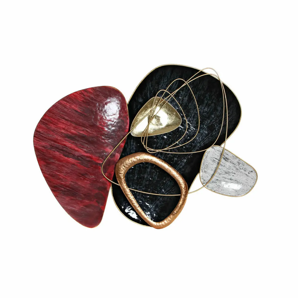 Wall Decoration Dkd Home Decor Metal Abstract (101 X 9 X 85 Cm) 1