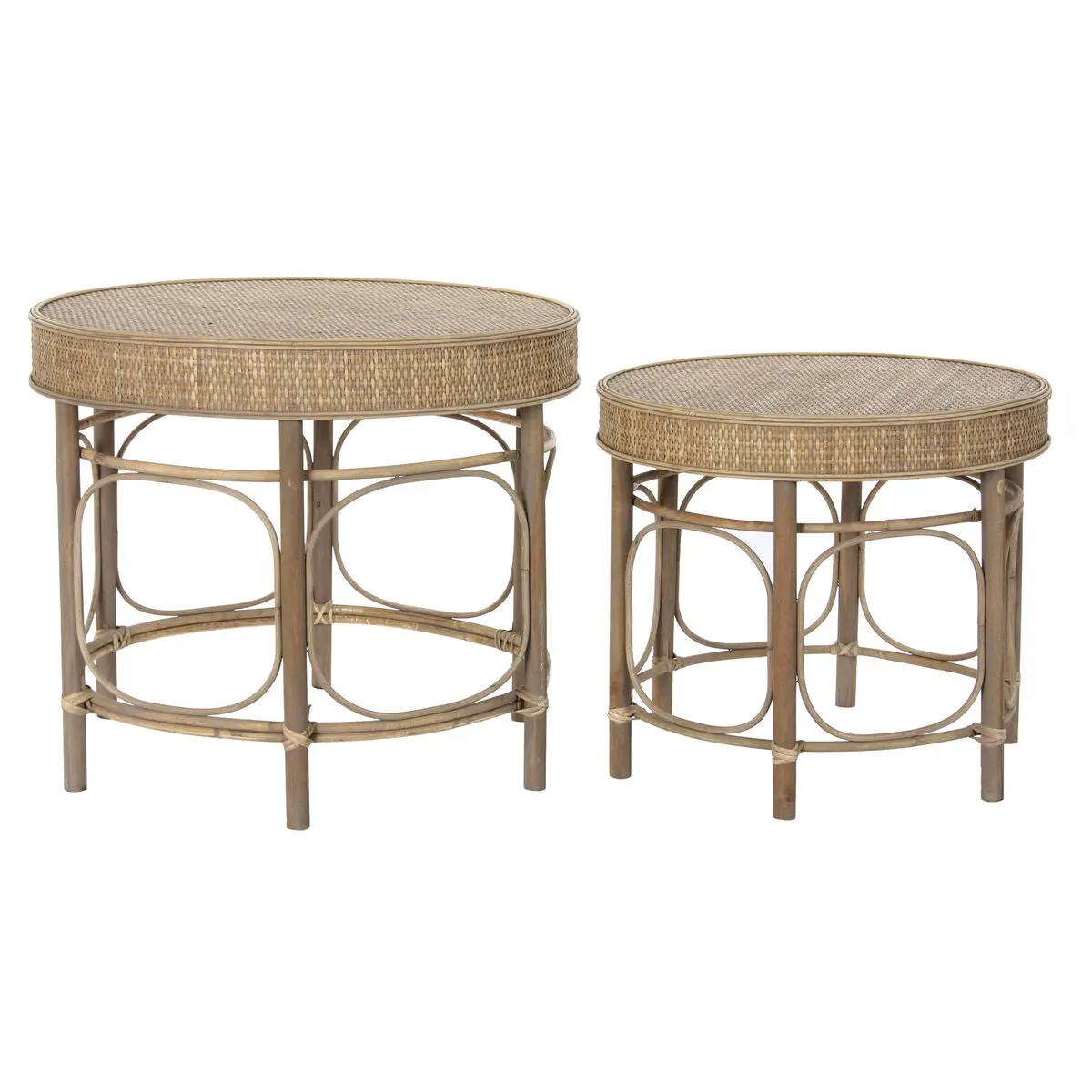 Side Table Dkd Home Decor 61 X 61 X 52 Cm Natural Wood 1