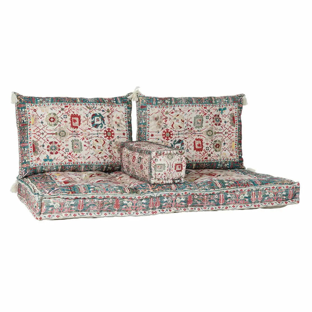 Armchair Dkd Home Decor 8424001817443 Cotton Multicolour (155 X 76 X 65 Cm) 1