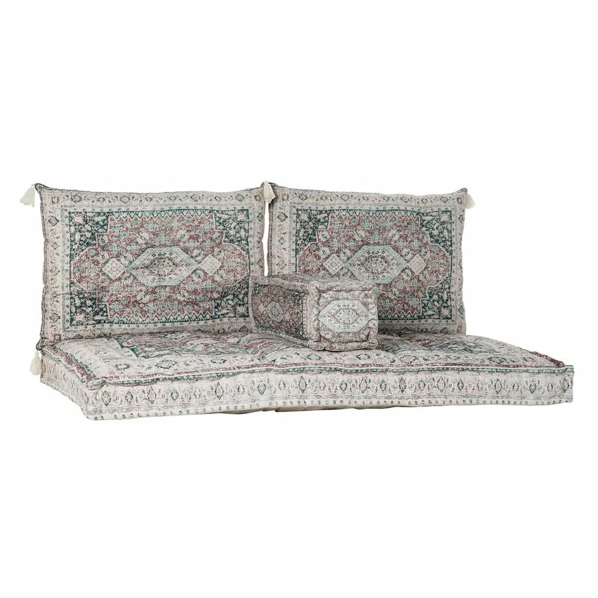 Armchair Dkd Home Decor 8424001817504 Green Multicolour 155 X 76 X 65 Cm 1