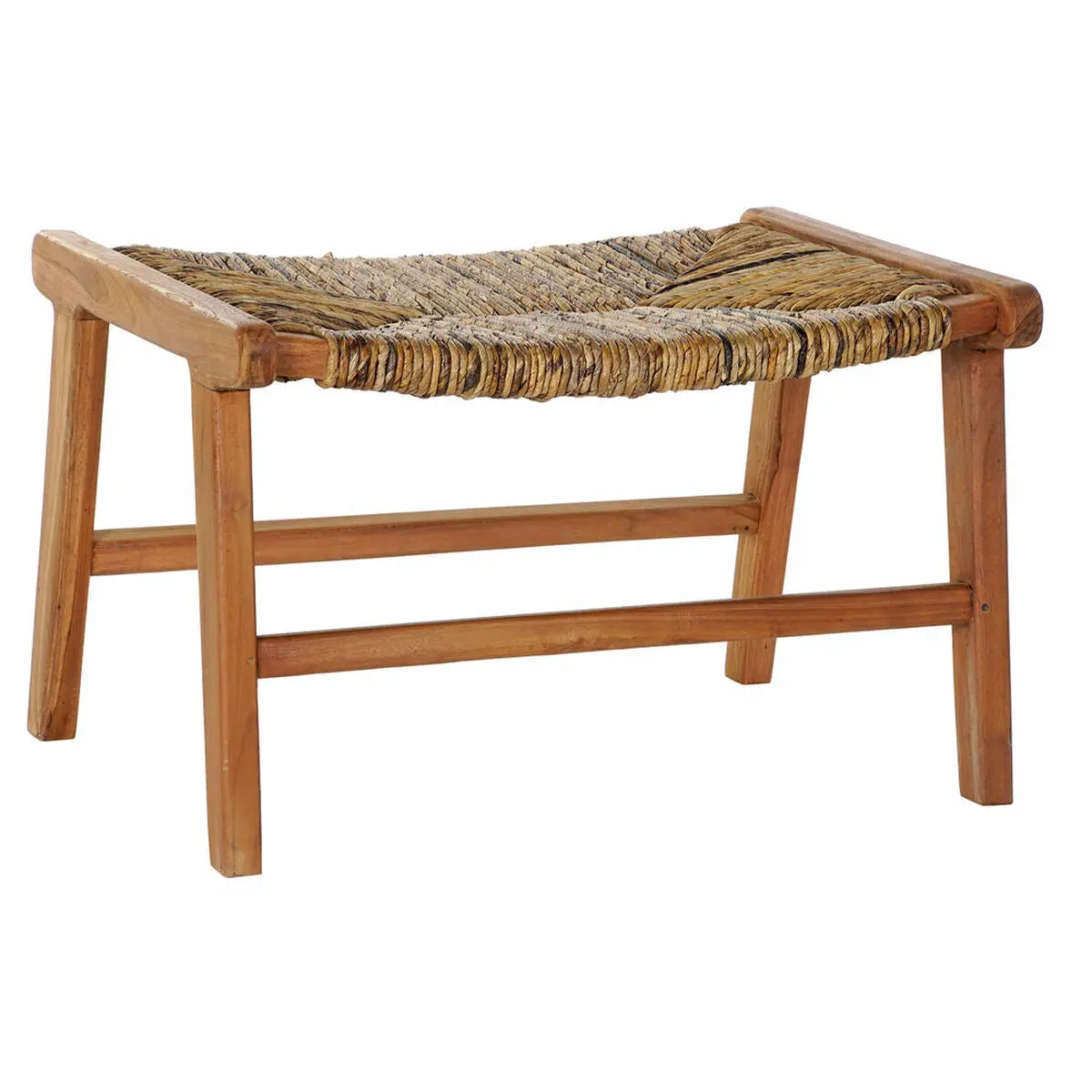 Bench Dkd Home Decor   65 X 47 X 40 Cm Natural Teak Plastic Light Brown 1