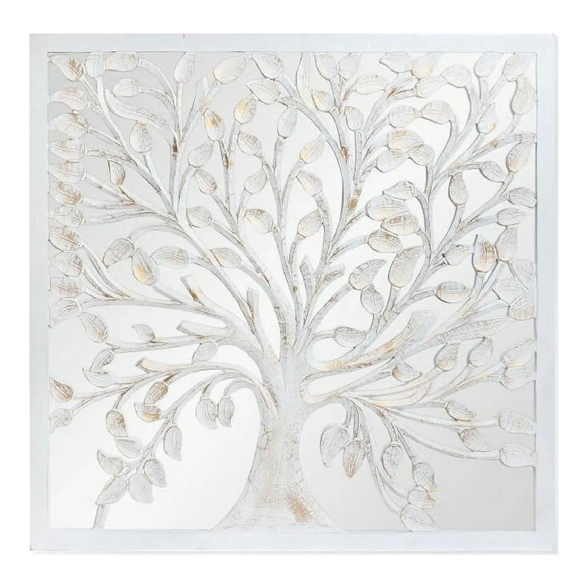 Decorative Figure Dkd Home Decor Tree Crystal Mdf Wood (120 X 3.5 X 120 Cm) 1