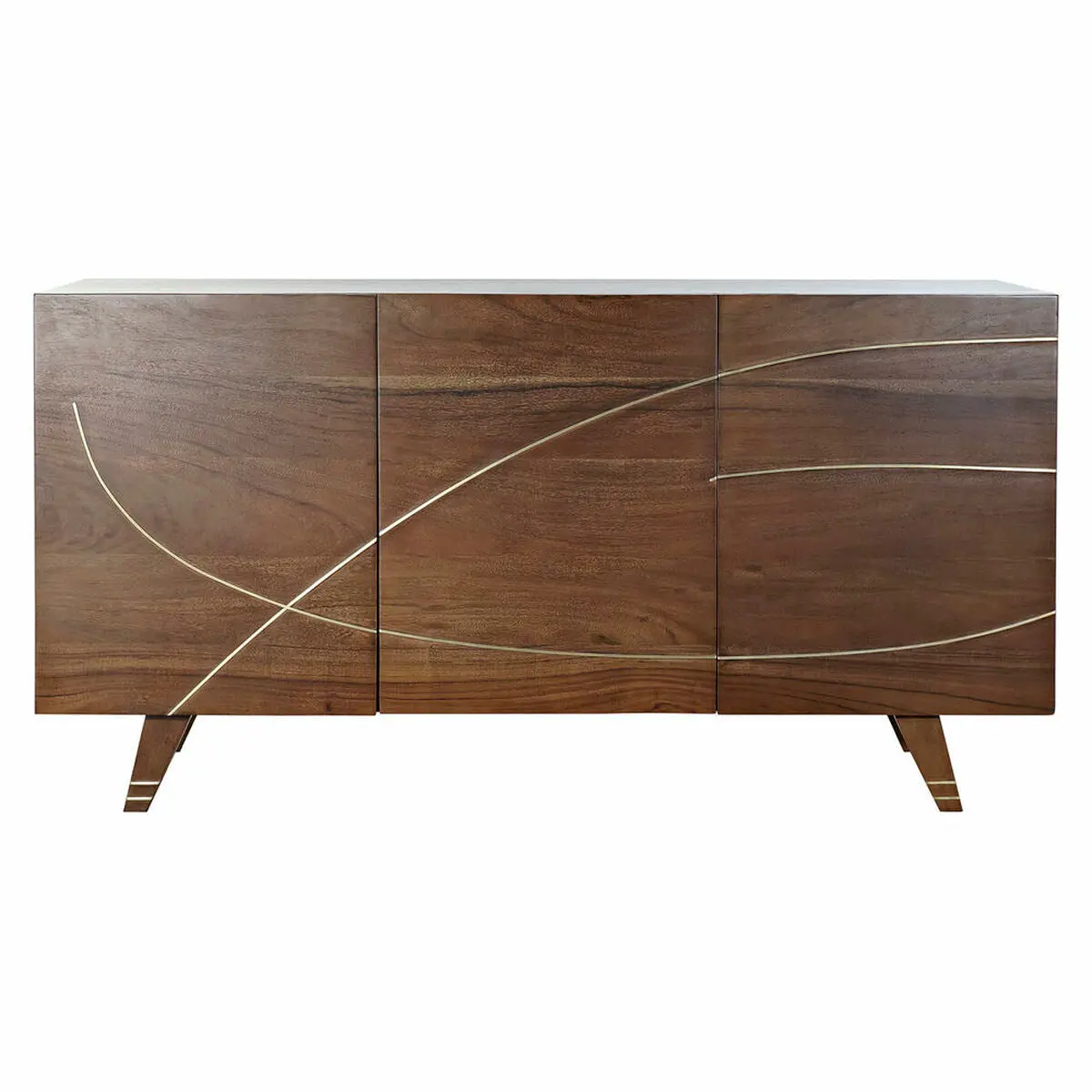 Sideboard Dkd Home Decor Dark Brown Acacia 145 X 41 X 76 Cm 1